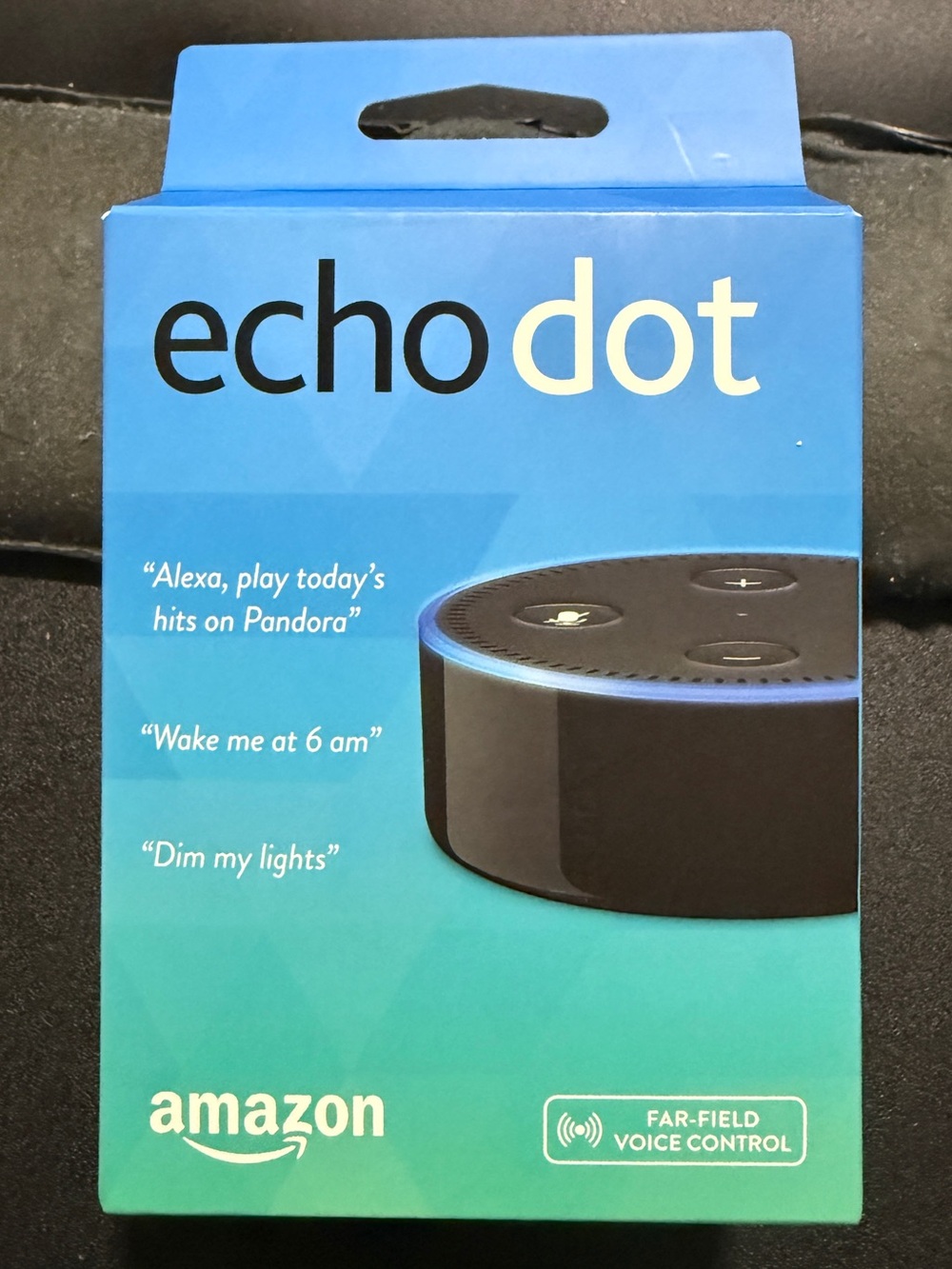 Amazon Echo Dot (2nd Generation) Smart Speaker - Black - Open Box (Unused)